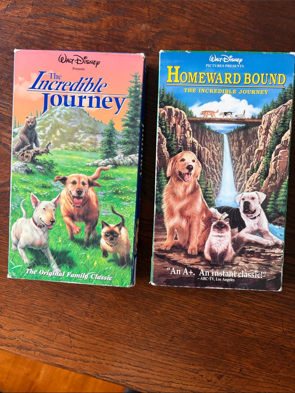 “Homeward Bound” VHS tape